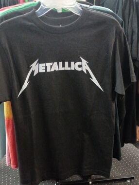 Metallica Black Logo Tee